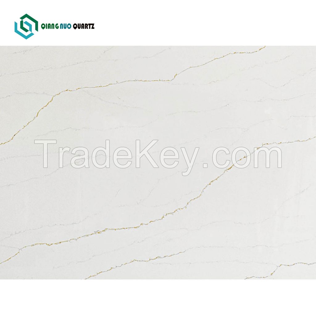 Wholesaler Price White Artificial Customized Quartz Slabs Countertop Stones