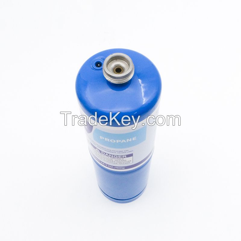 1L empty Non-refillable cylinder for industry propane butane mapp gas