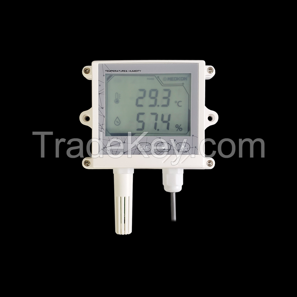 Pump Room Modbus TCP Network Temperature And Humidity Sensor with 4-20mA RS485 output