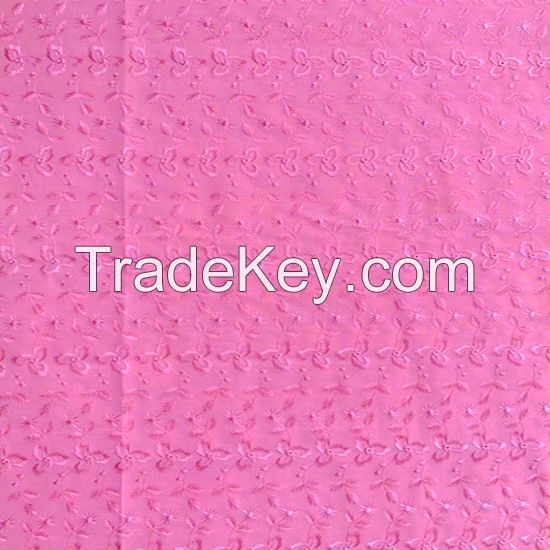 High quality embroidery fabrics