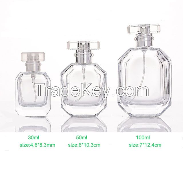 Irregular shape, diamond perfume bottle