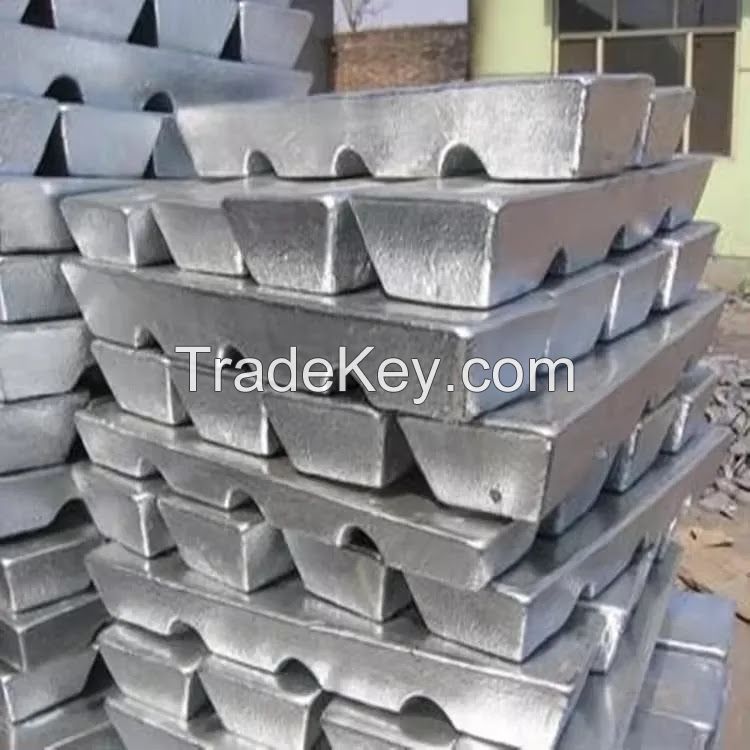 Factory Price Metal Ingot Purity 99.7% 99.85% 99.98% A7 A8 Aluminum Ingot