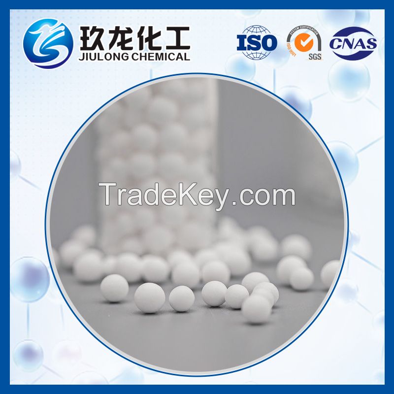 Catalyst Carrier Oil Column Formed Alumina Spheres Alumina Ball