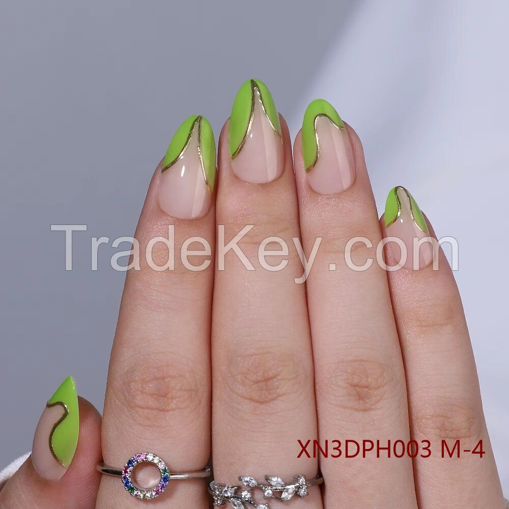 Gel Stick On Artificial Nails Tip