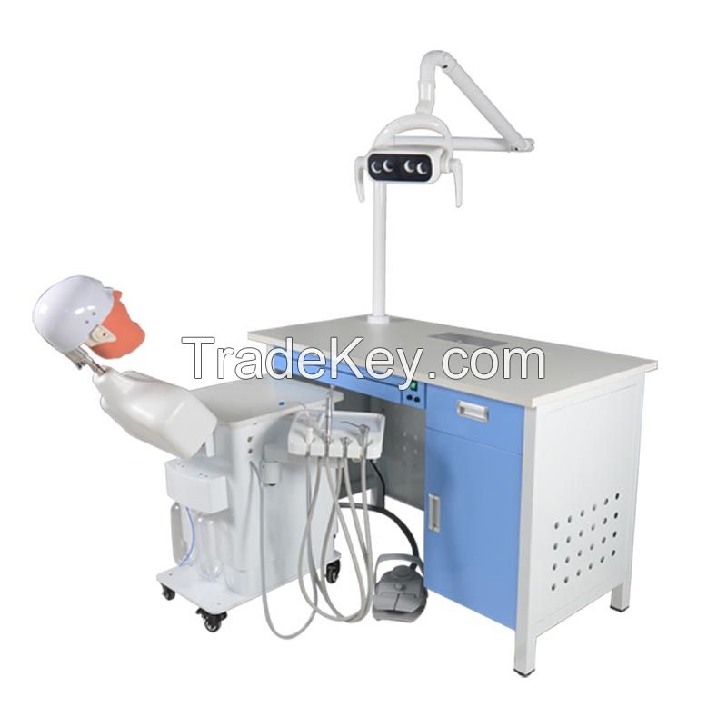 Electrical Control Dental Simulator for Student Practical with Manikin Phantom Head