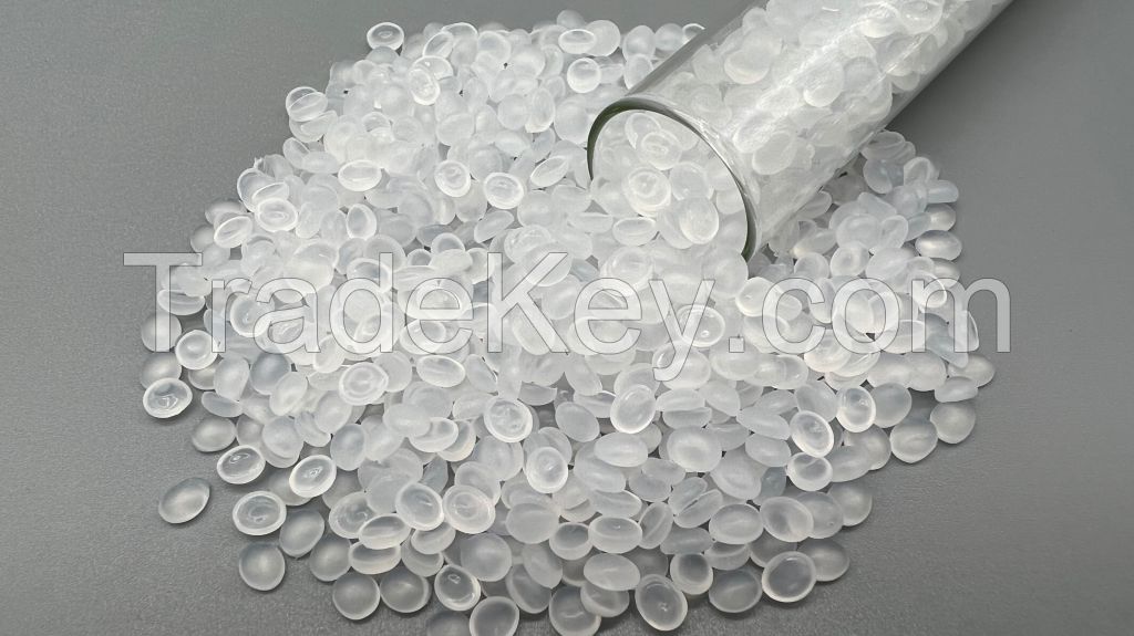 Low melting point polyester chips