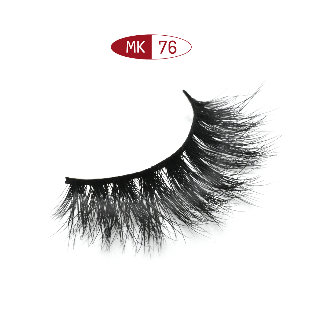 Natural short length Full Strip Mink Lashes MK76 / Feather light 12mm mink eyelash /  Cute 13mm natural real mink hair eyelash / Thin 13mm 5D mink eyelash / Curly 12mm 5D mink hair eyelash / Velvety 15mm 3D layered mink eyelash