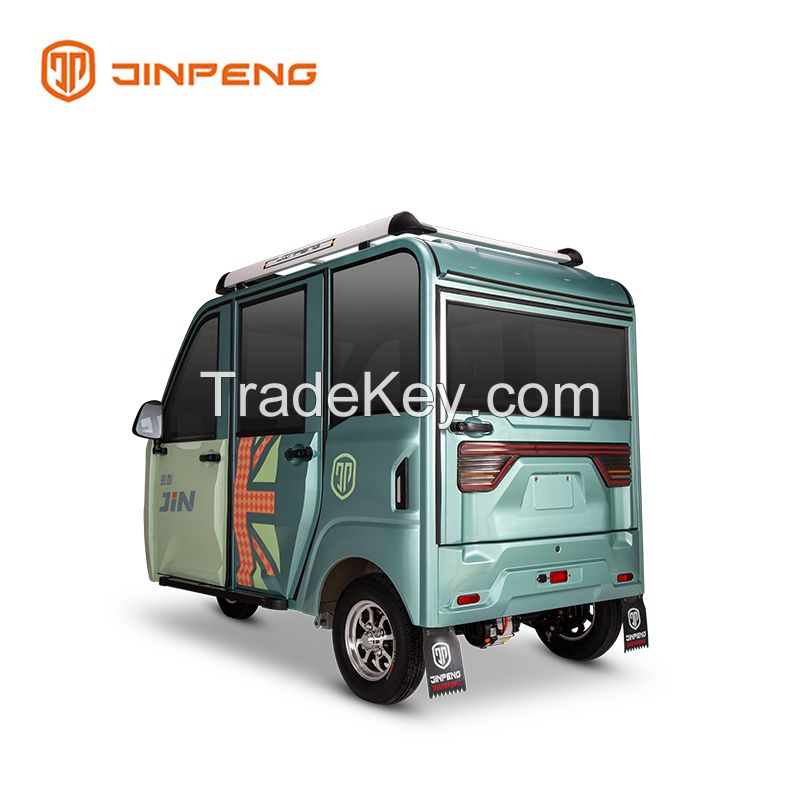 Family Daily Use Electric Passenger Tricycle with Solar Energy for Passenger Adult Drive