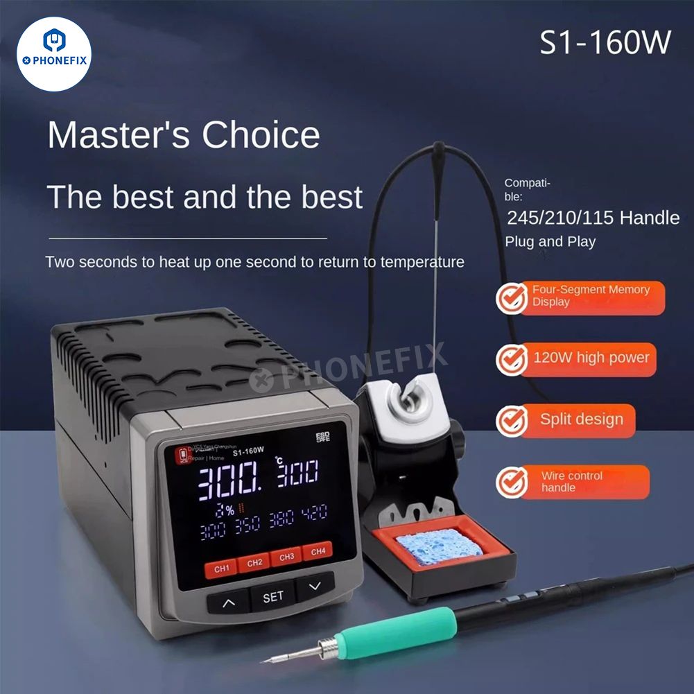 YCS S1-160W Automatic Sleep Soldering Iron Soldering Station