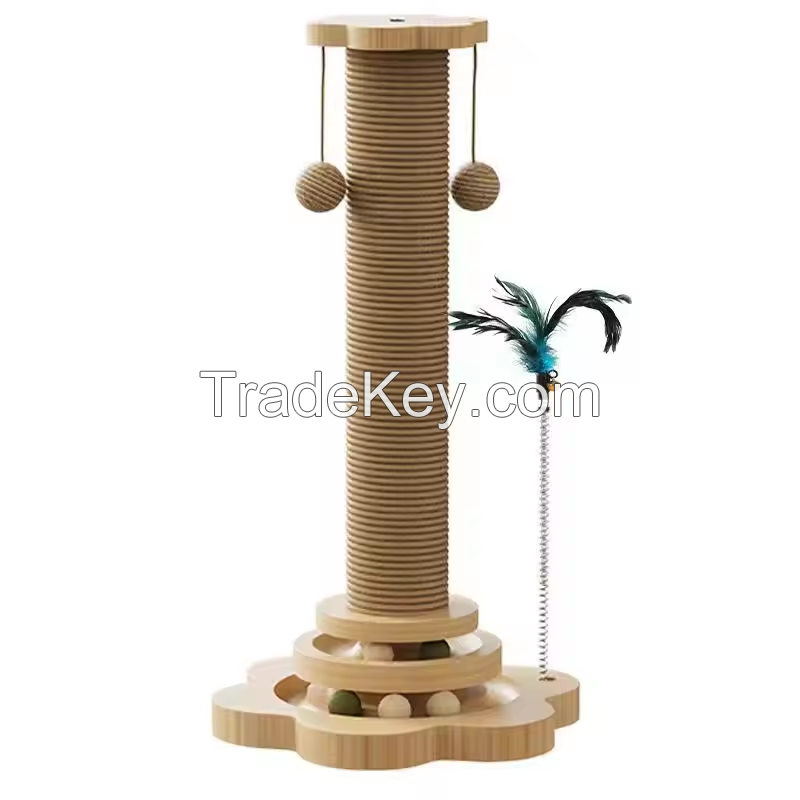 cat scratching boards vertical non falling cat scratching column rotary table hemp rope claw board cats toys