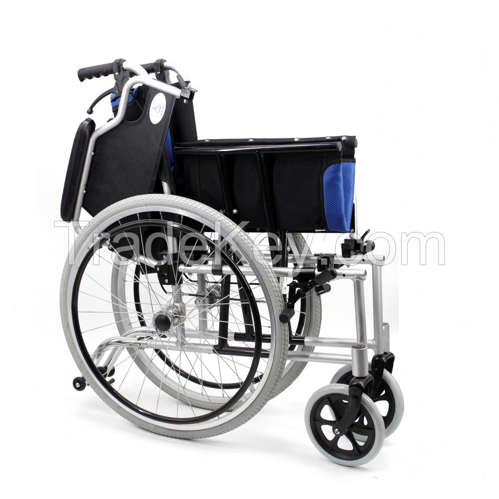 All Terrain Folding Aluminium Manual Wheelchair 