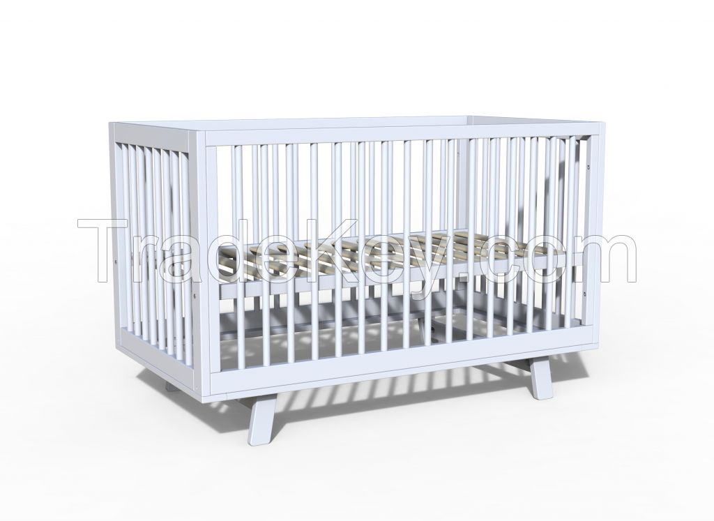 Wood Convertible Cot for Australian Market