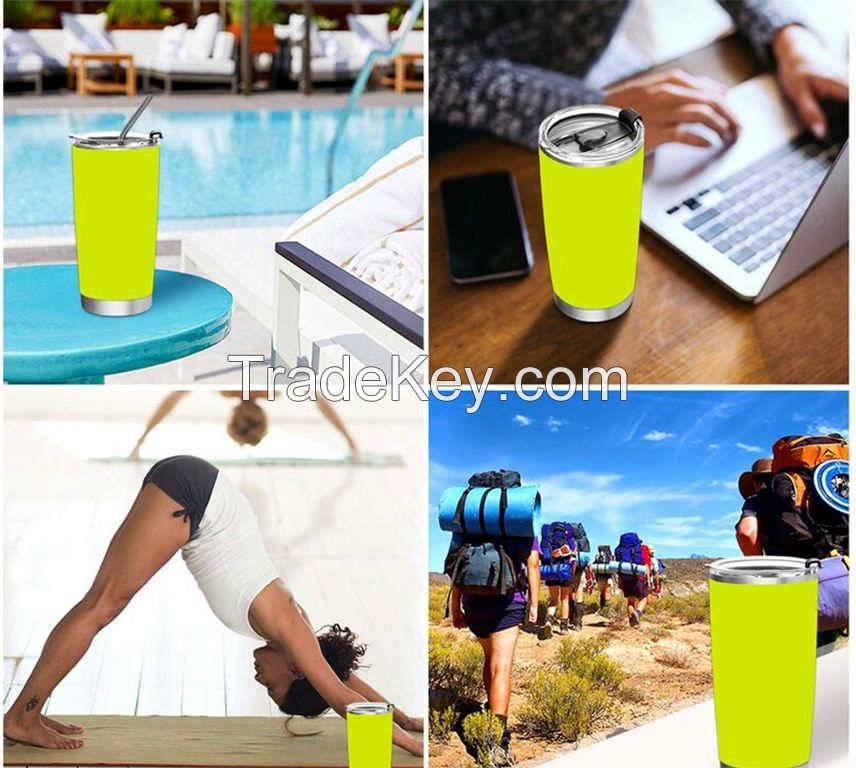 Insulated Straw Cup Double wall vacuum