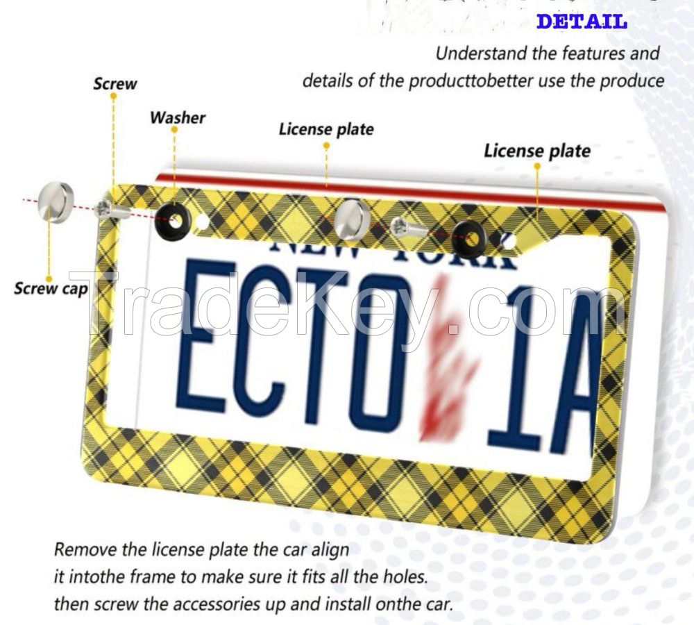 Car Licese plate frame