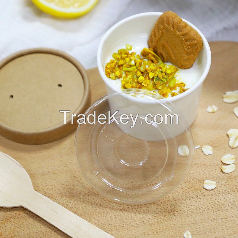 Round Ice Cream Cups 