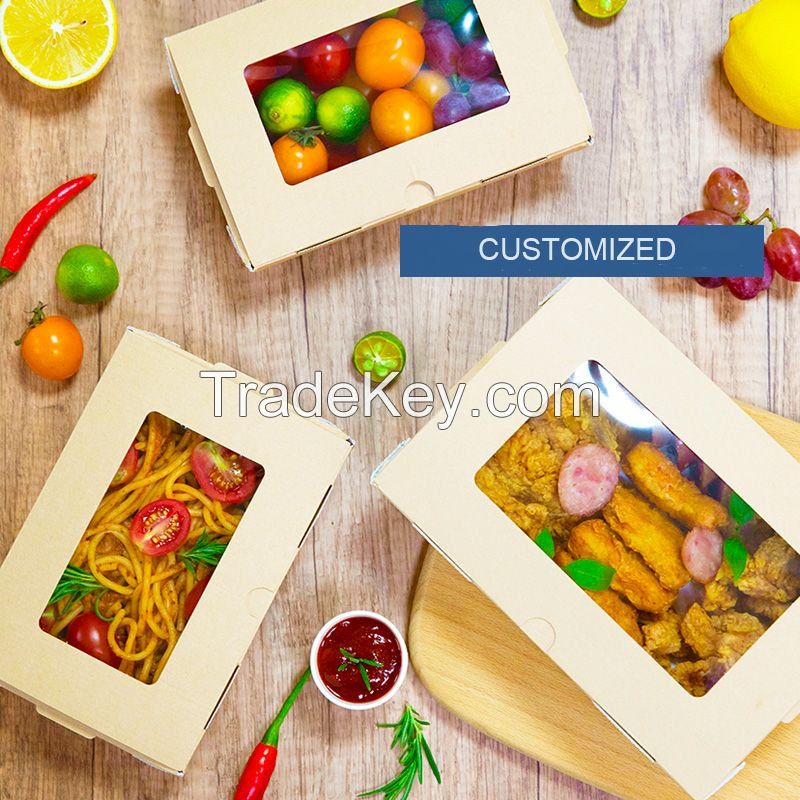 Takeaway Boxes with window