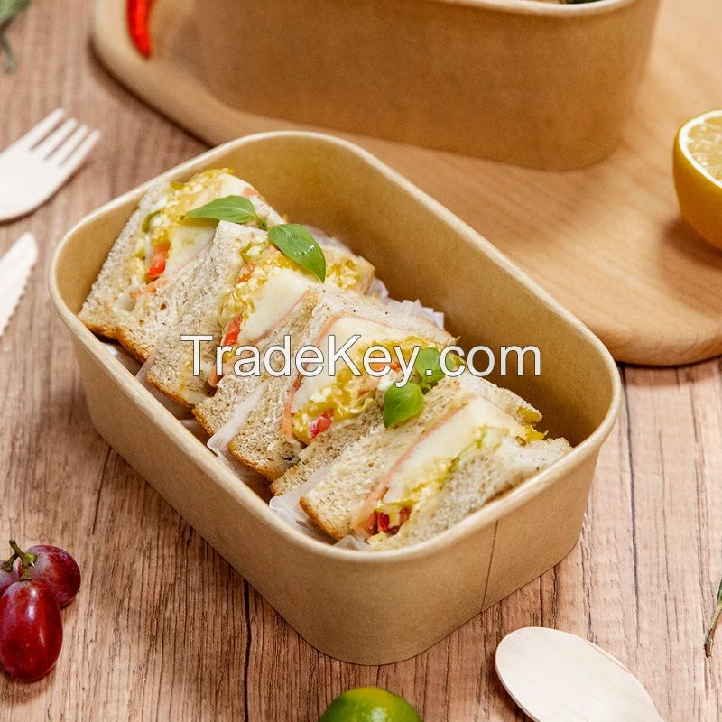  Square Paper Bowl container