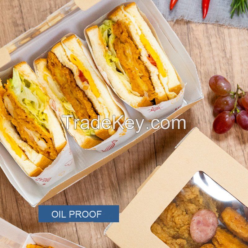 Takeaway Boxes with window