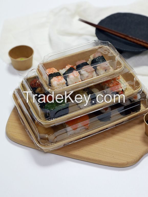 Paper sushi food tray