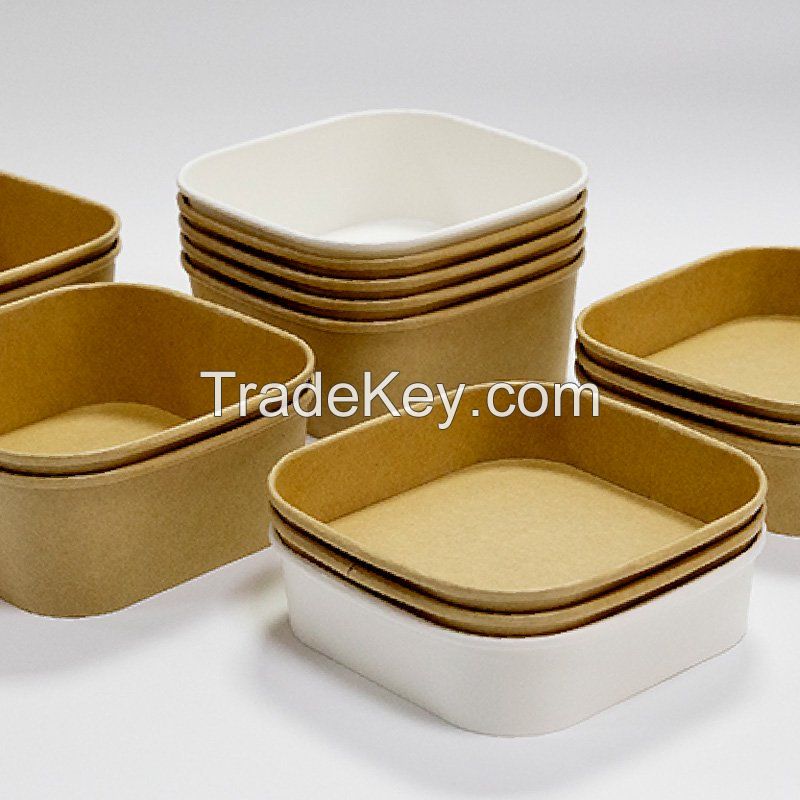  Square Paper Bowl container