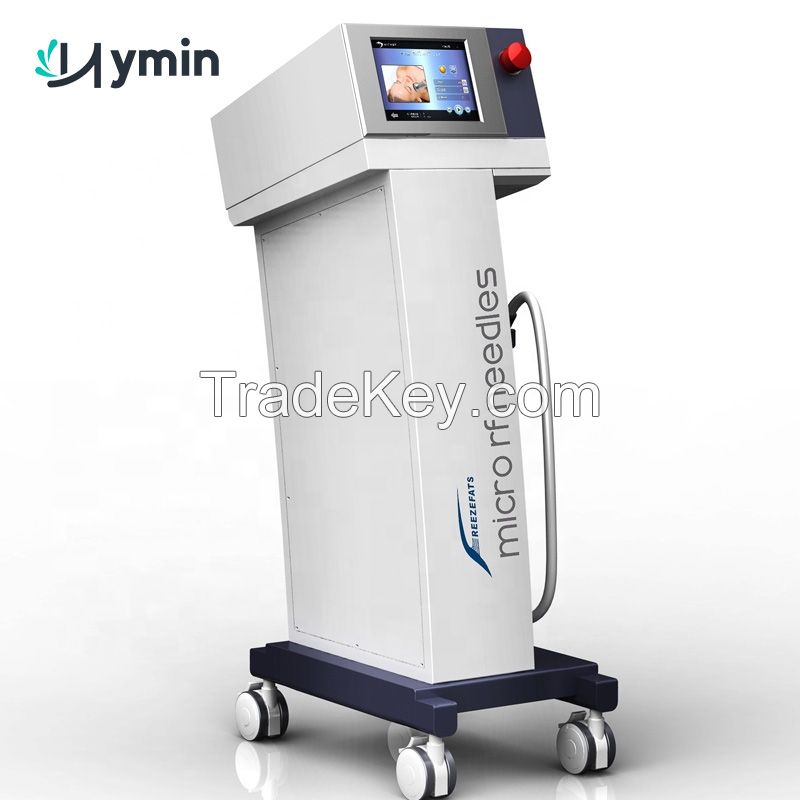 Beauty salon equipment rf microneedling fractional skin tightening device for acne and stretch mark