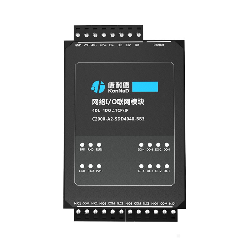 4DI+4DO Ethernet Remote Terminal Unit Ethernet Modbus Io Module Rtu Tcp Data Acquisition Module