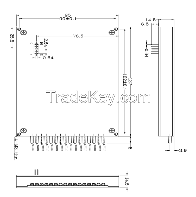 Matrix MXN MEMS Optical Switch Module