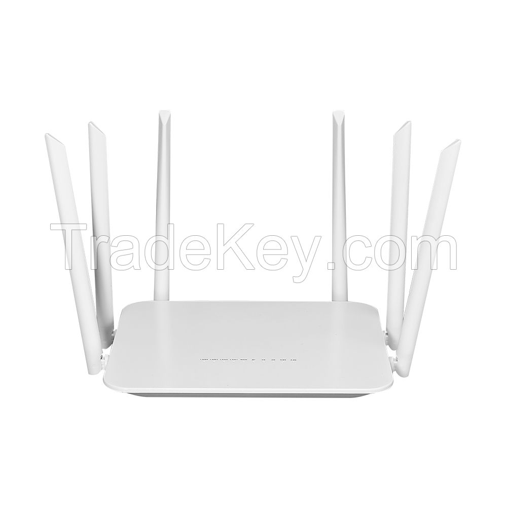 AC1200 wifi 5 openwrt 4 lan ports 1 wan port  dual band 4g router