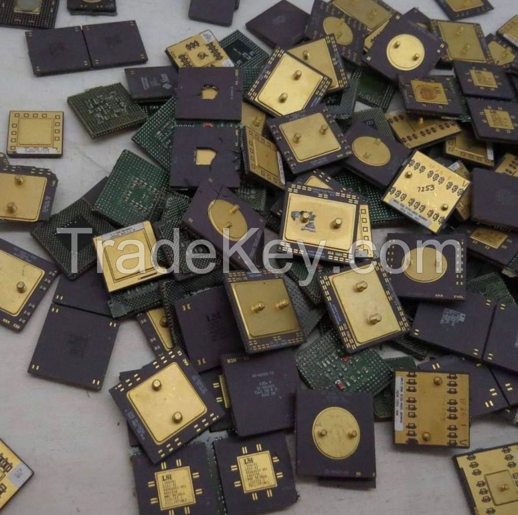 Gold Ceramic Cpu Scrap/CPU Processor Scrap with Gold Pins