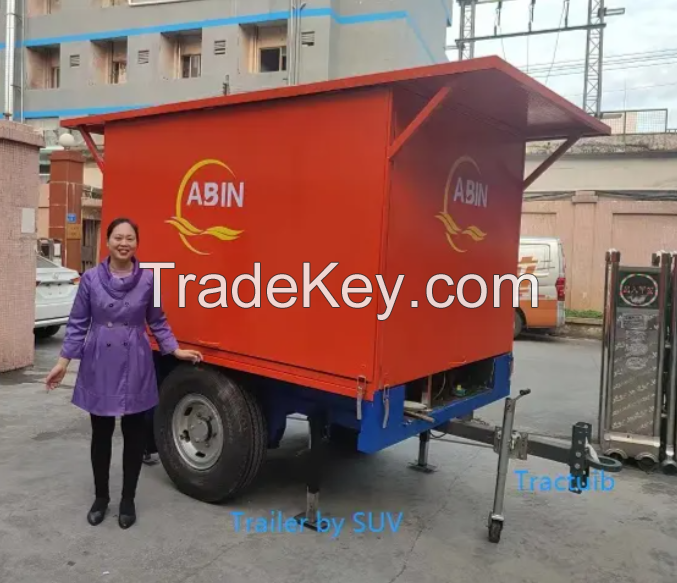 Vehicle mounted desalination plant water purification trailer water filtration mobile reverse osmosis water treatment on trailer