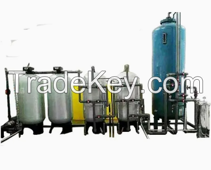 Water Deionizer Water Demineralization Machine System Mixed Bed RO EDI Di Dm Demineralized Water Machine Plant Equipment Deionized Water Unit Machine