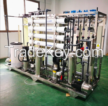 Water Deionizer Water Demineralization Machine System Mixed Bed RO EDI Di Dm Demineralized Water Machine Plant Equipment Deionized Water Unit Machine