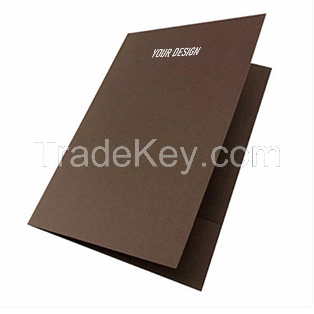 Custom A4 Cardboard File Folder