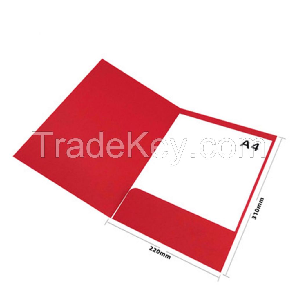 Custom A4 Cardboard File Folder