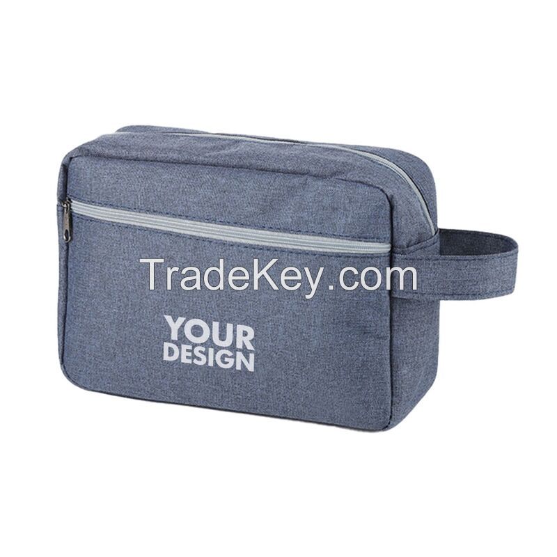 Mesh Clear Zipper File Pouch