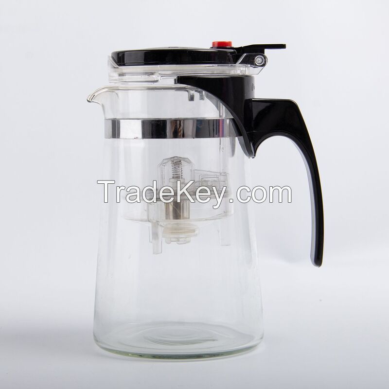 750ml Glass Tea Pot With Filter