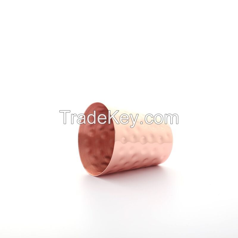 2 oz. Hammered Copper Shot Glasses