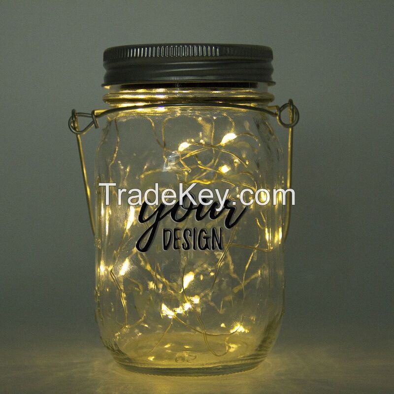 Solar Mason Jar Light
