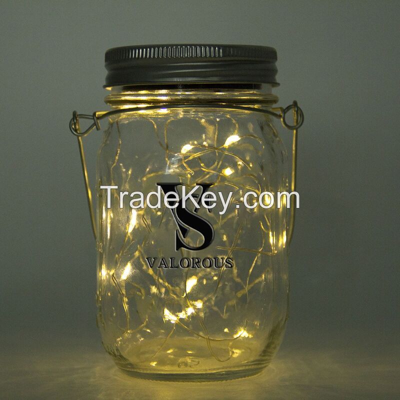 Solar Mason Jar Light