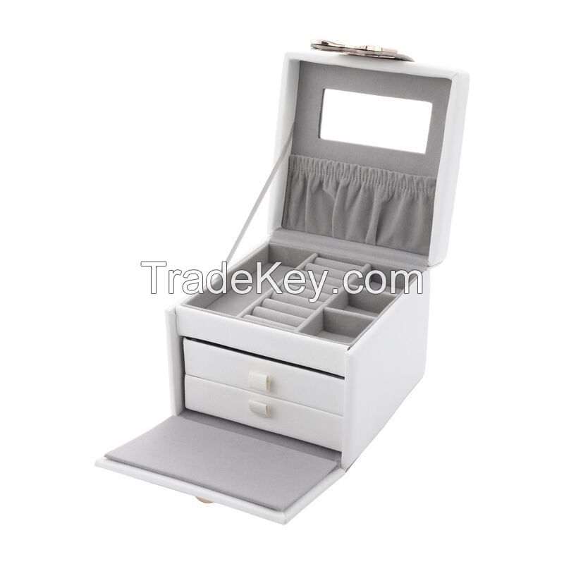 Square Jewelry Box With Handle