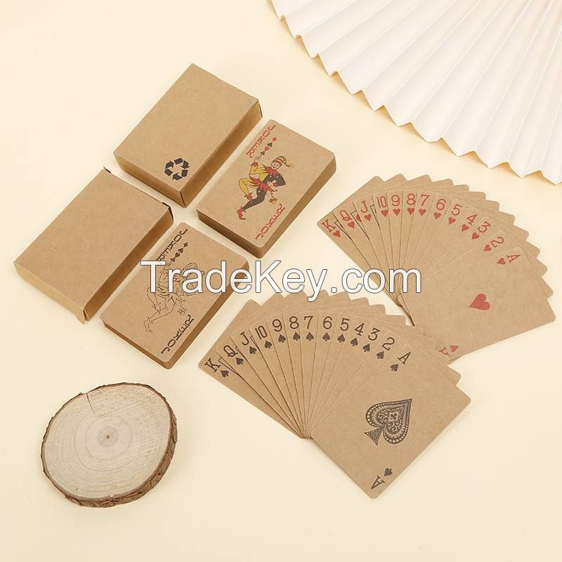Promotional Kraft Paper Playing Cards