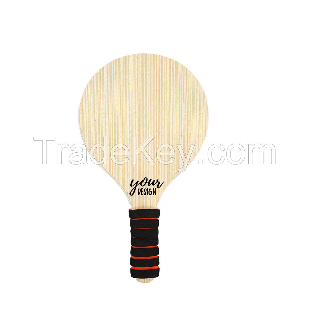 Wooden Beach Racket