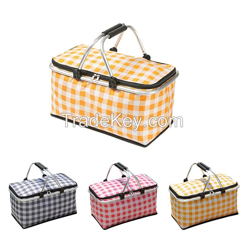 Foldable Insulated Picnic Basket