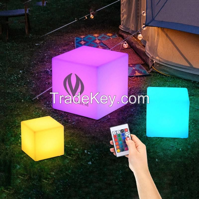 Custom Glow Cube With Remote Control