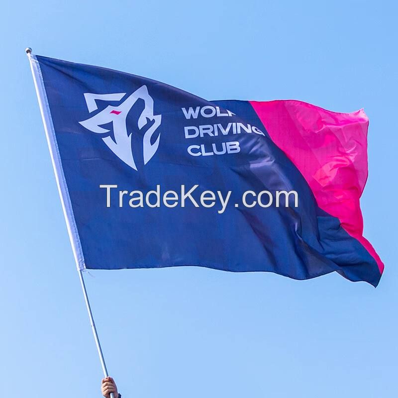 Custom Hand Waving Flag