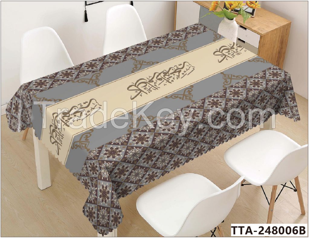 PVC Tablecloth for  Ramadan  