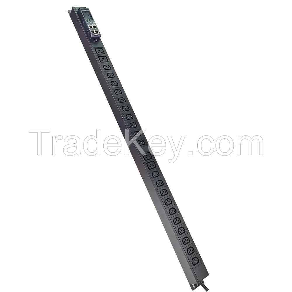 Kdee Customizable 6/8/10/12 Socket Outlets Rack PDU with Surge Protector for Rack Power Distribution Unit Socket Mining PDU 36 C13 Smart PDU Intelligent PDU