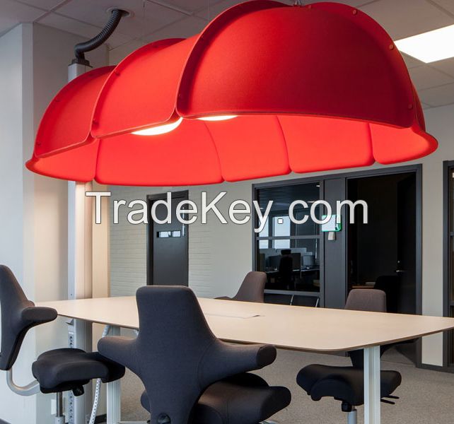 Acoustic pendant light