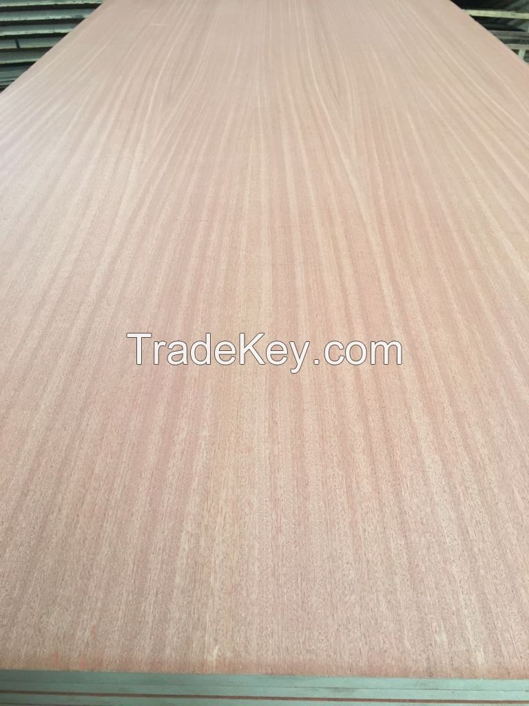 AAA Grade Poplar Core Natural Red Oak/Walnut/Beech/Ash/Teak Veneer Fancy Plywood 