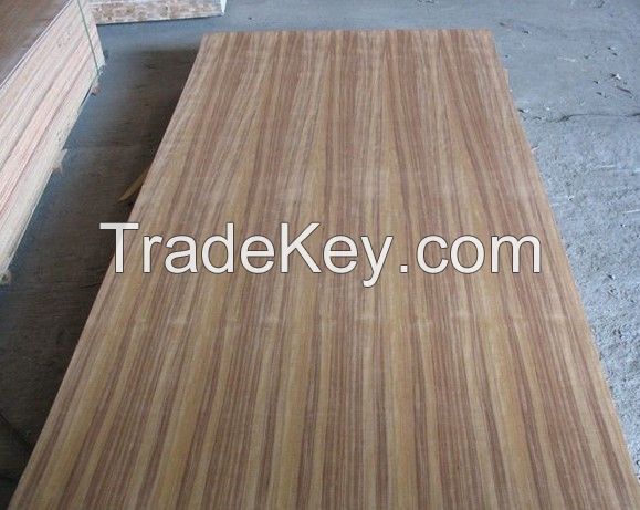 AAA Grade Poplar Core Natural Red Oak/Walnut/Beech/Ash/Teak Veneer Fancy Plywood 